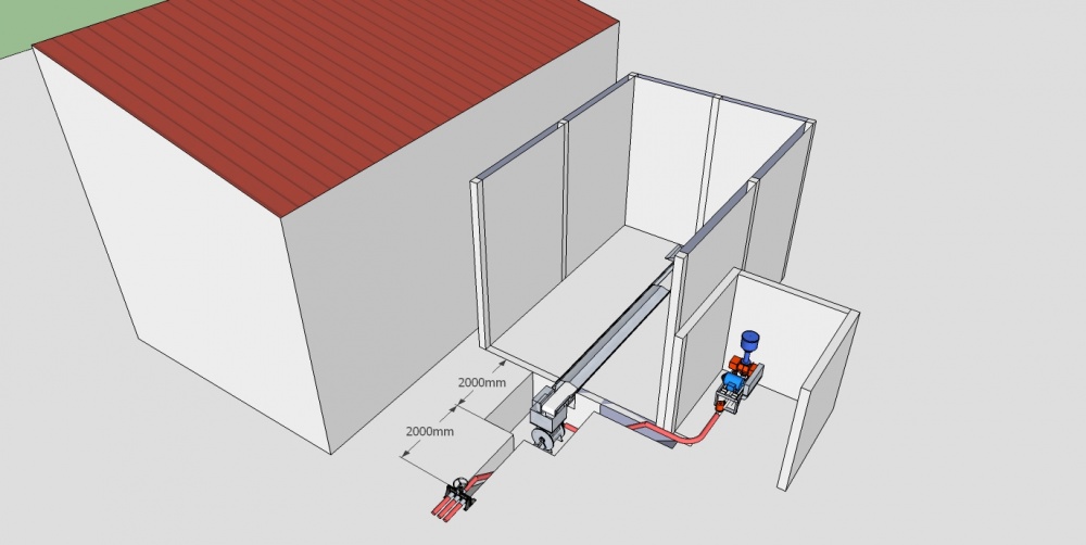 Projetos para fabrica, armazenagem, pesagem e transporte de gelo