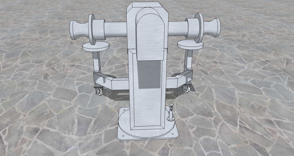 Guincho fixo de descarga
