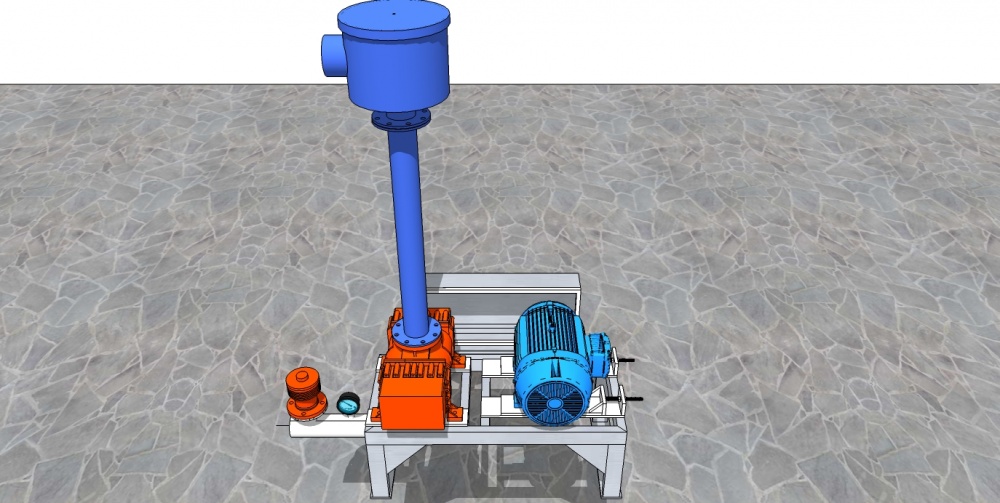 Conjunto base para soprador