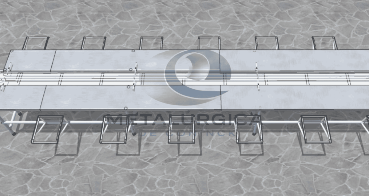 Mesa de embalagem