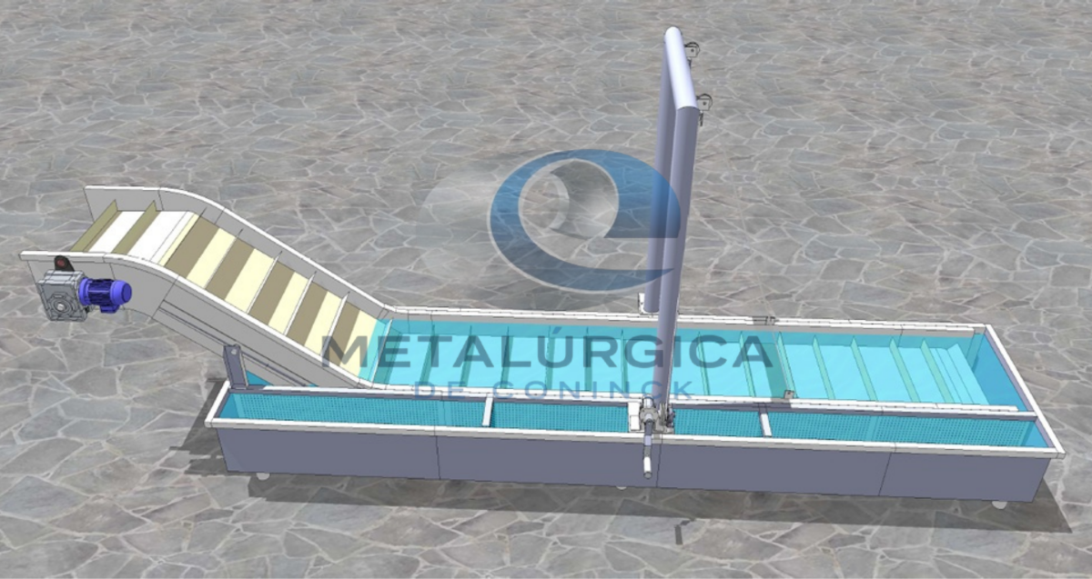 Glaciadora modelo 5500 com guincho de elevação