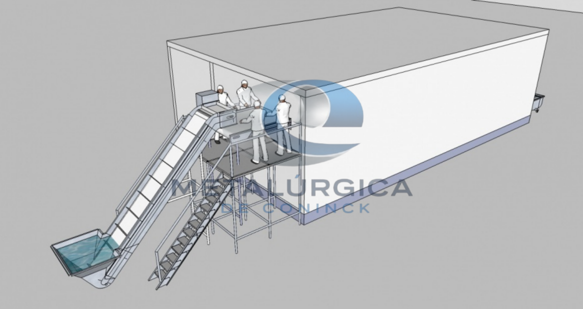Projetos para linha de congelamento glaciamento e secagem